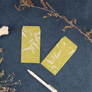 [STATIONERY] PETITE BAG (L) BAMBOO GRASS GREEN (2PIECES) | KARAKAMI | KARAGEN