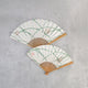 [HAND FAN]  DAYFLOWER & MAPLE | KARAKAMI | KARAGEN