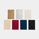 [WASHI PAPER] TORINOKO WASHI PAPER COLOR SAMPLE SET (POSTCARD SIZE, 7 COLORS) | KARAKAMI | KARAGEN
