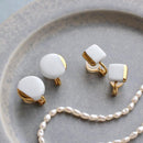 [耳環]白色瓷器| Imari-Arita商品| 6.KILN