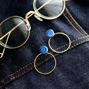 [PIERCED EARRINGS] BLUE BOUQUET | IMARI-ARITA WARES | 6.KILN