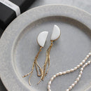 [EARRINGS] HALF-MOON | IMARI-ARITA WARES | 6.KILN