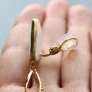 [EARRINGS] HALF-MOON | IMARI-ARITA WARES | 6.KILN