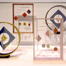 [INTERIOR] PURE GOLD & SILVER SUNA-GO MOBILE "STORIES OF THE FOUR SEASONS OF JAPAN" (HANAGUMORI / KINSHU) | DECORATIVE PAPER | YUSHIMA ART