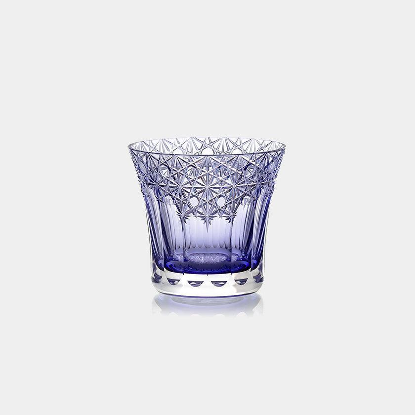 [ROCKS GLASS] DREAM COLOR PURPLE | EDO KIRIKO | KAGAMI CRYSTAL ｜Made in ...