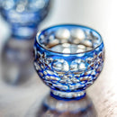 [SAKE BOTTLE] SAKE SET TAMAMAI BY HIDEAKI SHINOZAKI MASTER OF TRADITIONAL CRAFTS | EDO KIRIKO | KAGAMI CRYSTAL