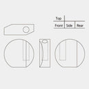 [VASE] OPTICAL BUD VASE | OPTICAL GLASS | KAGAMI CRYSTAL