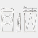 [CLOCK] CLOCK Q433 | OPTICAL GLASS | KAGAMI CRYSTAL