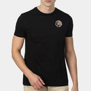 [T-SHIRT] PEONY LION | SILK-SCREEN PRINT | WAJIN Art T-shirts Japan