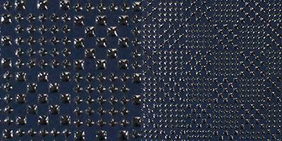 [กระเป๋าเงิน] บอร์ด Checkerboard (Navy Blue Basecoat พร้อมแล็คเกอร์สีดำ) | Koushu Inden (งานฝีมือ deersdkin lacquered)