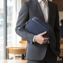 [CLUTCH BAG] IHORI | KOUSHU INDEN (LACQUERED DEERSKIN CRAFTS)| INDEN-YA｜使用イメージ（演出・着用）※手作りのため色・風合いは一点ごとに異なります