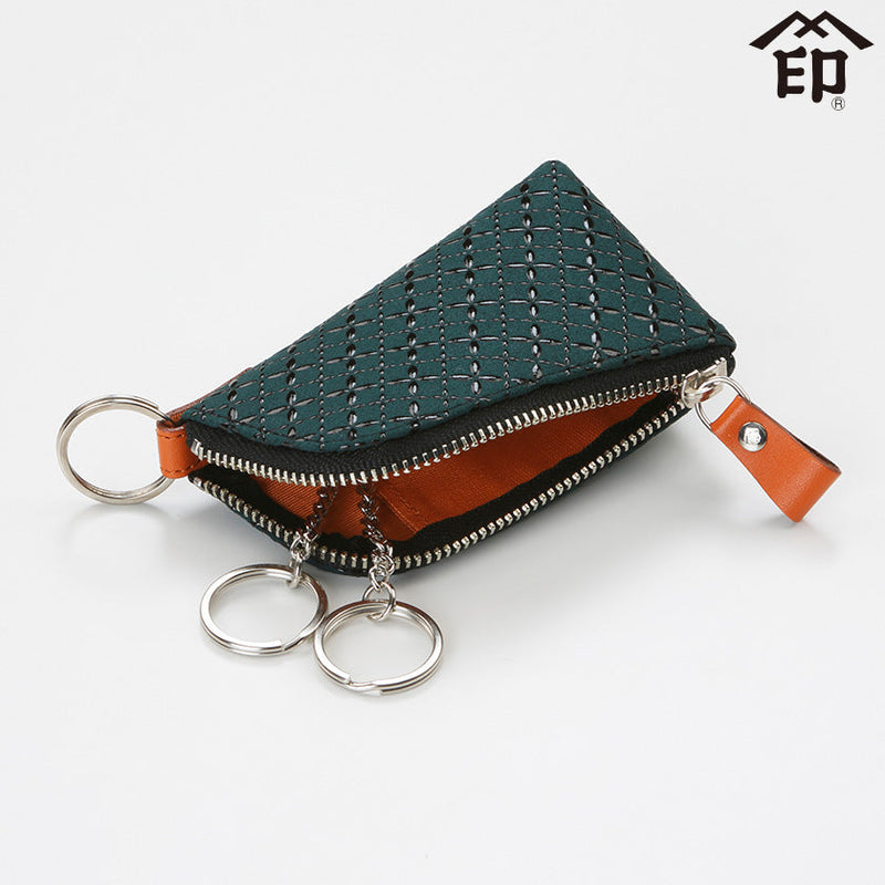 [KEY CASE] HISOKA D | KOUSHU INDEN (LACQUERED DEERSKIN CRAFTS)| INDEN-YA