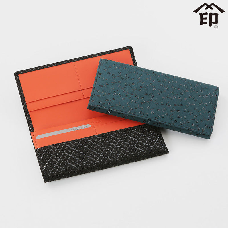 [WALLET] HISOKA BUNDLE WALLET M | KOUSHU INDEN (LACQUERED DEERSKIN CRAFTS)| INDEN-YA