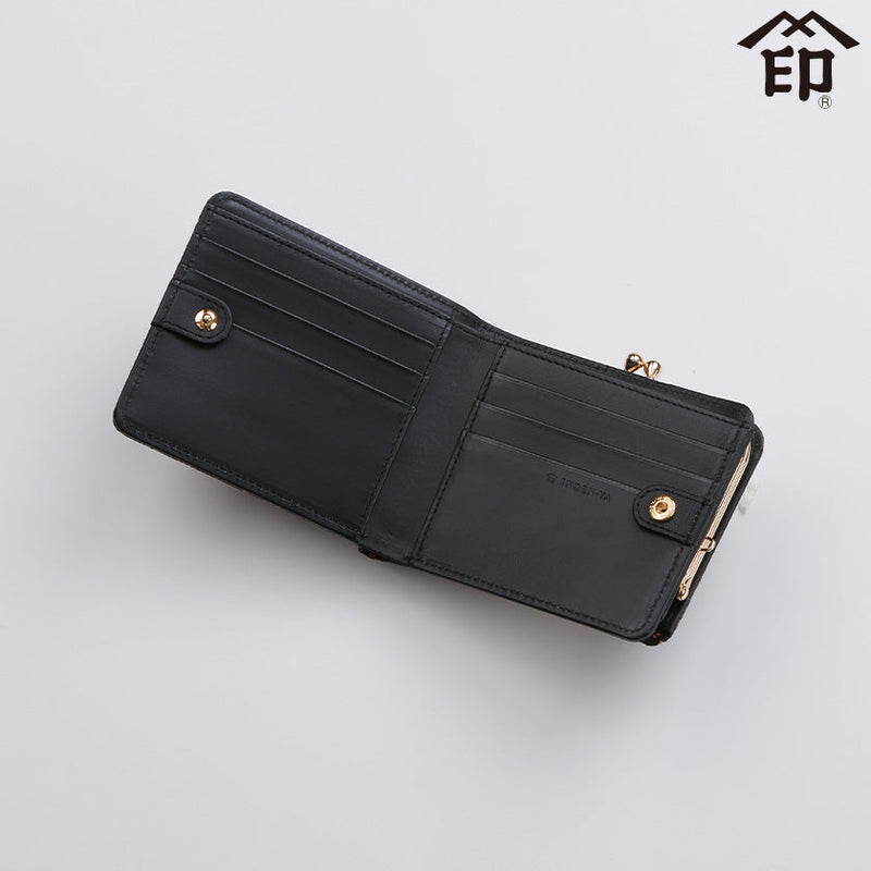 [WALLET] GAMA BILL A | KOUSHU INDEN (LACQUERED DEERSKIN CRAFTS)| INDEN-YA