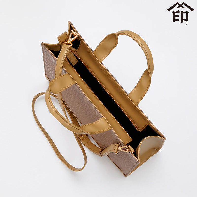 [TOTE BAG] 77 HANDBAG | KOUSHU INDEN (LACQUERED DEERSKIN CRAFTS)| INDEN-YA