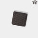 [WALLET] BUNDLE WALLET S 2008 WAVE PATTERN (BLACK BASECOAT WITH WHITE LACQUER) | KOUSHU INDEN (LACQUERED DEERSKIN CRAFTS)| INDEN-YA