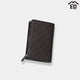 [WALLET] BUNDLE WALLET B FINE CHECKERBOARD S (BLACK BASECOAT WITH BLACK LACQUER) | KOUSHU INDEN (LACQUERED DEERSKIN CRAFTS)| INDEN-YA