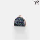 [錢包] 白色三葉草72H零錢包| KOUSHU INDEN（漆鹿皮工藝品）|印傳亞