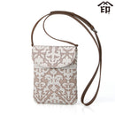 [POCHETTE] SARAMAS S-26 SMARTPHONE POCHETTE | KOUSHU INDEN (LACQUERED DEERSKIN CRAFTS) | INDEN-YA