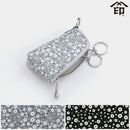 [KEY CASE] BABY'S BREATH D | KOUSHU INDEN (LACQUERED DEERSKIN CRAFTS) | INDEN-YA