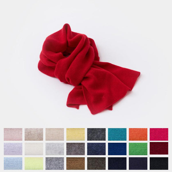 [SCARF] ANGEL'S SCARF (11.81 × 59.06 IN.) | CASHMERE