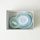 [ชุดจาน] Hike Kids Set 3 (สีน้ำเงิน) | Hasami Wares | Saikai Toki