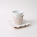 [DISH SETS] HAFURI PLATE & CUP PAIR | HASAMI WARES| SAIKAI TOKI