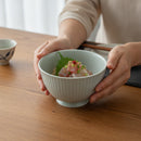 [BOWL SETS] SOFTLY FLOWER PAIR | HASAMI WARES| SAIKAI TOKI｜使用イメージ（演出・料理盛付）※手作りのため色・風合いは一点ごとに異なります