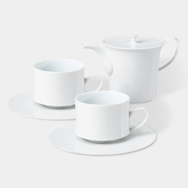 [TEA POT & CUPS SET] AGASUKE CUP&SAUCER(2 PIECES EACH) TEA POT | HASAMI WARES| SAIKAI TOKI