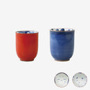 [日本茶杯套裝] Okame＆Hyottoko對| Hasami商品| Saikai Toki