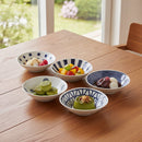 [BOWL SETS] INDIGO BALL SMALL SET OF 5 | HASAMI WARES| SAIKAI TOKI｜使用イメージ（演出・料理盛付）※手作りのため色・風合いは一点ごとに異なります