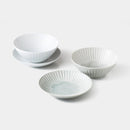 [BOWL & PLATE SETS] SOFTLY FLOWER SOUP BOWL & PLATE PAIR | HASAMI WARES| SAIKAI TOKI