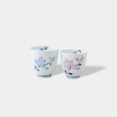 [JAPANESE TEA CUP] TSUJIGAHANA PAIR | HASAMI WARES| SAIKAI TOKI