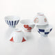 [RICE BOWL] SOMENISHIKI-MODERN SET OF 5 | HASAMI WARES| SAIKAI TOKI