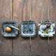 [DISH] ANTIQUE DYED PICTURE OCTAGON SET OF 3 | HASAMI WARES| SAIKAI TOKI