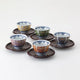 [日本茶杯] Ko-imari配碟套5 | Hasami商品| Saikai Toki