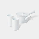[JAPANESE TEA POT & CUPS] AGASUKE SET OF 3 | HASAMI WARES| SAIKAI TOKI