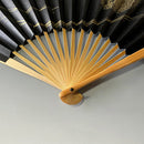[HAND FAN] MOON-THINKING FULL MOON (STARRY SKY) | KARAKAMI (JAPANESE PAPER)｜KEIBIFUGETSU