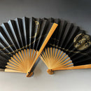 [HAND FAN] MOON-THINKING CRESCENT MOON (MILKY WAY) | KARAKAMI (JAPANESE PAPER)｜KEIBIFUGETSU