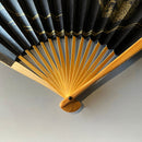 [HAND FAN] MOON-THINKING FULL MOON | KARAKAMI (JAPANESE PAPER)｜KEIBIFUGETSU