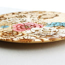 [LARGE PLATE (PLATTER)] KYO-YUZEN - AYA | PRINTING AND KYO-YUZEN ENGRAVING| SANSAI STUDIO
