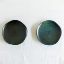 The photos show images of the aging process of lacquer.<br/>(L) freshly made (R) after half a year