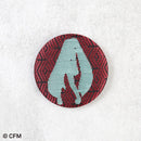 [BADGE] TIN BADGE | NISHIJIN ORI (TEXTILES) | HATSUNE KOUBOU