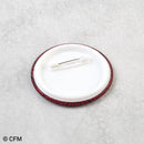 [BADGE] TIN BADGE | NISHIJIN ORI (TEXTILES) | HATSUNE KOUBOU