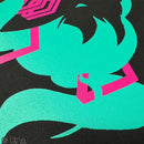 PRE-ORDER [T-SHIRT] BLACK | HAND PRINTING | HATSUNE KOUBOU