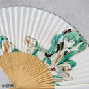 PRE-ORDER [HAND FAN] HATSUN ORIGINAL ILLUSTRATION VER. | KYOTO FOLDING FAN | HATSUNE KOUBOU