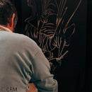 預購【毛巾】初音手稿原創插畫版|手工印刷|初音工坊