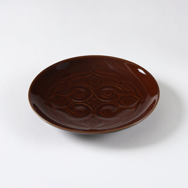 [PLATE] PORCERIN (5.97 in.) Masaki Saito | AINU CRAFTS | CIKARPE AKAN