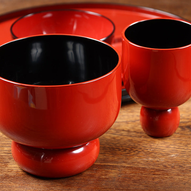 [CUP ･ BOWL] LACQUERWARE -Morew- Shusei Toko | AINU CRAFTS | CIKARPE AKAN