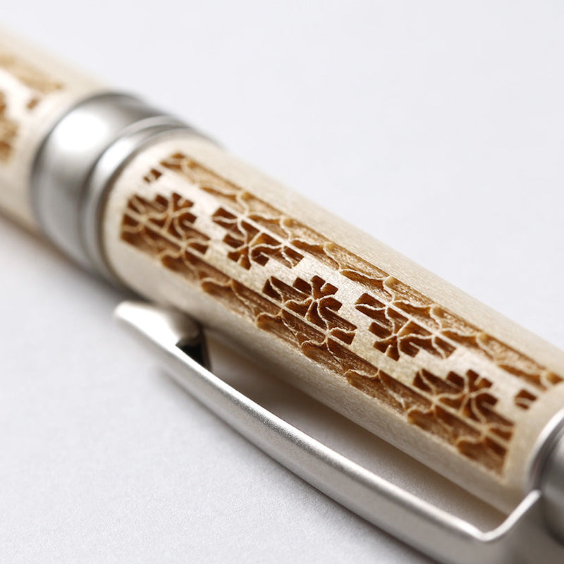 [PEN] AINU PATTERN BALLPOINT PEN | AINU CRAFTS | CIKARPE AKAN